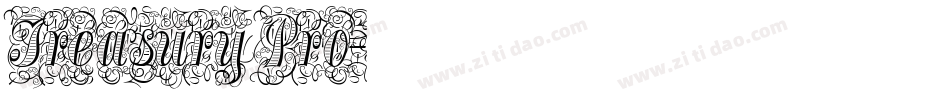 Treasury Pro字体转换